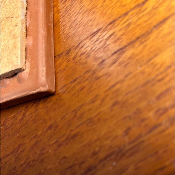 Cleo Teissedre (1930-2020) Colourful, Hand painted Ceramic Tile/Wall Art/Trivet - Picture 7 of 8